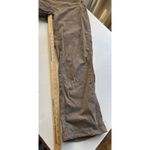 L.L.Bean Pants Womens 14 Khaki Stretch Zip Pocket Lightweight Hiking Travel Nylon Photo 7
