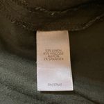 J. Jill Pants Womens Small Olive Green Linen Pull On Tapered‎ Bohemian Lagenlook Photo 5