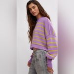 Free People NWT STRIPE EASY
STREET CROP Photo 1