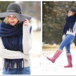 H&M ✨HP✨ gray wool floppy wide brim hat✨ Photo 2