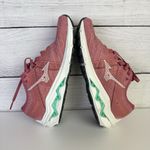 Mizuno Wave Inspire 18 Pink Rosette Snow White Running Shoes Women's Size 7.5 US Photo 7
