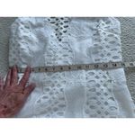 Endless Rose  Strappy-Back Halter Neck White Lace Mermaid Body-con Dress Size L Photo 6