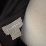 Finders Keepers  Black Amos Dress Size Slits Cut Outs‎ Lace Up Maxi Size Small Photo 7