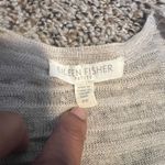 Eileen Fisher  Petite Tan Open Front‎ Long Cardigan Sweater PP Photo 1