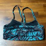 Lululemon  Blue Patterned Sports Bra Photo 10