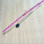 EXPRESS blue stone pendant double strand necklace Photo 7