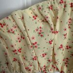 Princess Polly Yellow Floral Skirt and Bra Top Set Photo 6