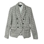 Rachel Zoe  Black and White Tweed Blazer(Size Small) Photo 1