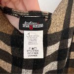 Plaid London Mini Dress Brown Size L Photo 7