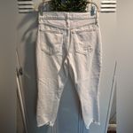 Abercrombie & Fitch  NWT The Mom High Rise White Distressed Jeans Size 29/8R Photo 2