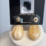 House of Harlow 1960 | Swirled Teardrop Earrings Tan Photo 4