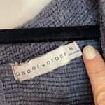 Paper Crane  blue tassel off shoulder blouse M Photo 3