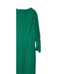 Talbots  Women's Dress 3/4 Sleeve Lace Kelly Shift‎ Scalloped Hem Green Size 8 Photo 8