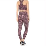 RBX full length high waist floral legg ✨ Black Photo 1