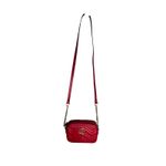 Gucci  NWT GG Matelasse Leather Mini Marmont Crossbody Bag in Red Photo 4