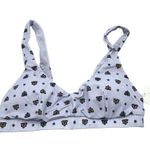 RVCA  Foulard Bralette Bikini Top Geometric Scoop Neck Purple S Photo 2