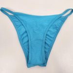 l*space L* Jay Bikini Bottom Bitsy Cut in Aqua Blue Size XS NWT Photo 1