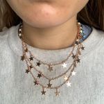 Rose Gold Star Necklace Photo 0