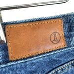 Lands' End 100% Cotton Medium Wash High Rise Straight Jean Size 10 Blue Photo 3