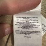 Brooks Brothers Tan Burnout Stripe Round Neck Silk Blend Sweater Size Large Photo 4