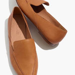 Madewell  The Frances Skimmer Loafers English Saddle Tan Leather Size 10 neutral Photo 0