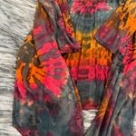 Kathmandu Imports Vibrant Tie-Dye Open Cardigan One size fits S-L By Kathmandu  Photo 3