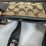 Coach Y2k Gigi Legacy 65th Anniversary Brown and Black Turnlock Large Tote Bag Photo 3