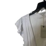 Lucky Brand Lucky‎ Brand Wrap Dress Size Small White Linen Blend Side Tie Womens New Photo 7