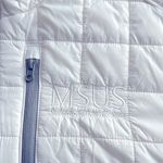 Microsoft Rainier PrimaLoft Eco Full Zip Jacket w/Concealed Stowaway Hood Size M White Size M Photo 7