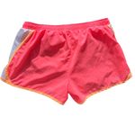Old Navy Women's Athletic Shorts Neon Coral Running Shorts Size Medium (Pocket) Photo 3