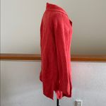 Free People  orange wool cardigan jacket coat oversized knit trench Photo 5