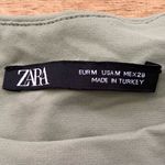 ZARA  Women’s Size‎ Medium Moss Green Sleeveless Bodysuit Photo 3