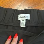 Calvin Klein  Tie Front Pull on wide leg pants size M Photo 7