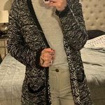 LA Hearts  Pacsun Black and White Print Cardigan Photo 0