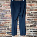 Classiques Entier  Black Flat Front Dress Pants Women's Size 2 Trousers Photo 2