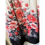 Dress Barn  Floral Colorful Women's Dress Size 16W‎ Cotton Blend Zip Summer Casual Photo 9