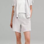 Lululemon white cotton V neck short sleeve tshirt Photo 1