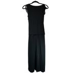 Elie Tahari  Black Ruffle Cocktail Dress Photo 4