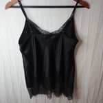 Victoria's Secret  M Black Wispy Lace Cami Photo 5