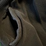 VTG Basic Threads 90s Mom Shorts 100% Cotton Ribbed Knit Elastic Waist Navy S Photo 1