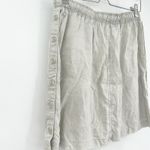 Cloth & Stone x Anthropologie Womens Lyocell Lightweight Button Side Mini Skirt‎ Gray Photo 5