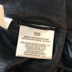 BCBGMAXAZRIA Blouson Dress Ruched Mesh Sleeveless Metallic Black 4 Photo 3