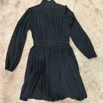Zimmermann  Espionage Plisse Black Mini Dress Size 1 AU Photo 5