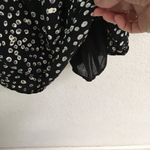 Forever 21  sleeveless bow embellished front dot print dress L Photo 7