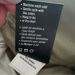 Paige  Women's Maria Pant Vegan Leather Self Belt Exposed Button Fly Photo 10