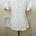 Lucky Brand Embroidered Peasant White, Blue & Yellow Babydoll Blouse Siz… Photo 12