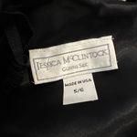Jessica McClintock  Velvet 80s Gunnesax dress size 5-6 Photo 1