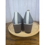 Betabrand  Blue All Weather Almond Closed Toe Wedges Slip On Shoe Size 8.5 Nwot Photo 6