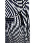 Velvet Tees velvet by Graham & Spencer Dress Navy/White Sleeveless Stripe Tie Waist Sz Small Photo 3