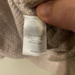 J. Jill Tan Beige Waffle Knit Long Sleeve Thermal Top Cotton Blend Size Medium Photo 2